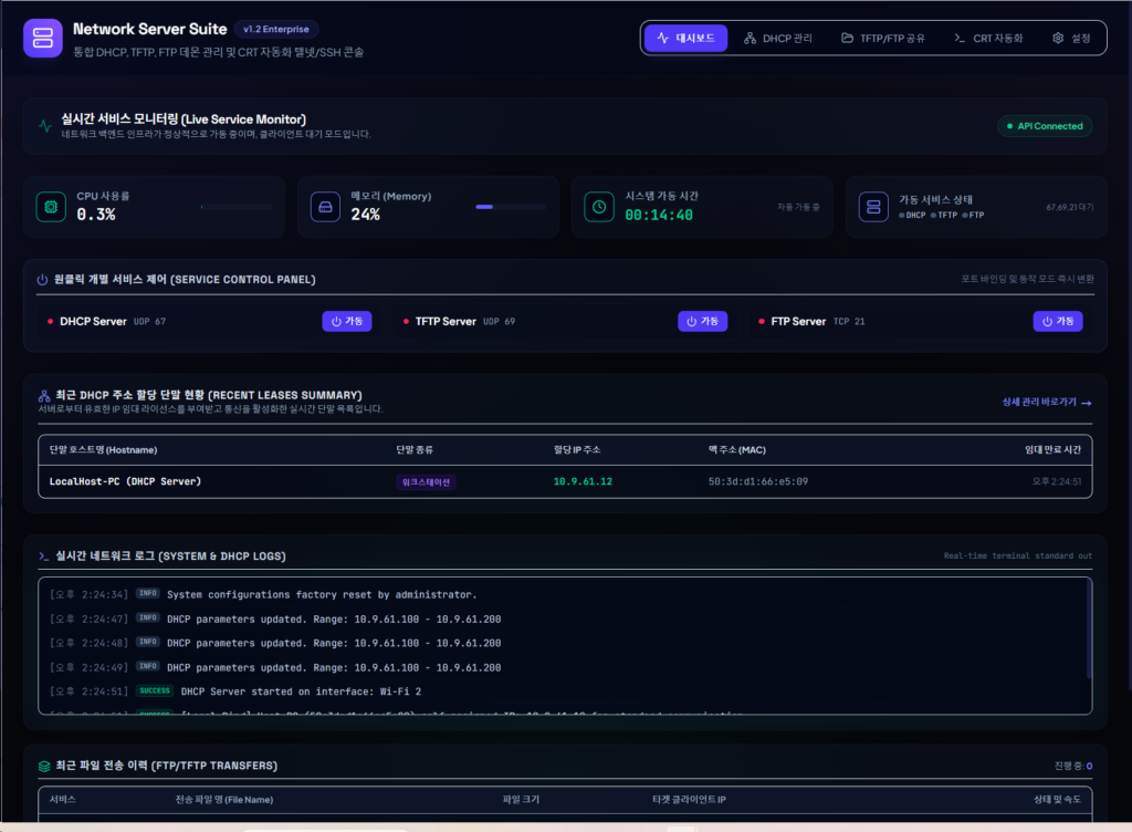 Network Server Suite v1.2